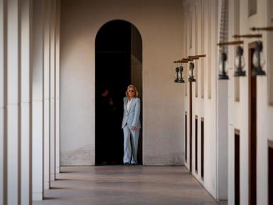 US first lady Jill Biden in the capital of the United Arab Emirates on her last solo foreign trip