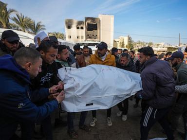 New Israeli airstrikes in Gaza kill at least 15, hospital workers say