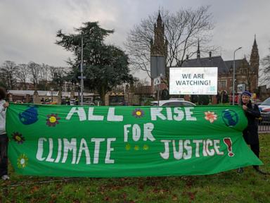 Closely-watched international climate case in the Hague wraps up its first week of testimony