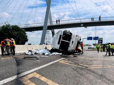 12 dead, dozens hurt as bus overturns, passengers thrown on highway in South Africa