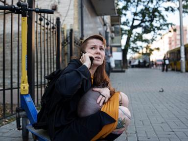 Russia's ballistic missile and jet-propelled drone blitz keeps Kyiv on edge