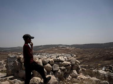 Chased away by Israeli settlers, these Palestinians returned to a village in ruins