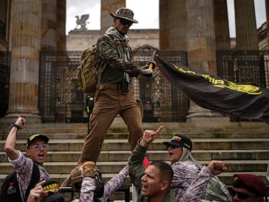 Thousands of Colombians take to the streets to reject proposed reforms and rebuke the president