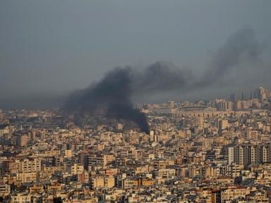 Middle East latest: Israeli jets pummel southern Lebanon and Beirut's suburbs