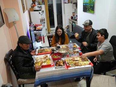 Syrian refugee family prays for Pope who saved them