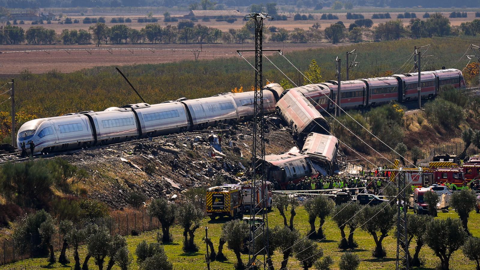 Spain’s 4 deadly train crashes this year, at a glance