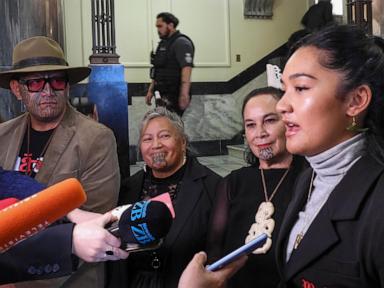 Lawmakers stage Māori protest in New Zealand's parliament during fraught race relations debate