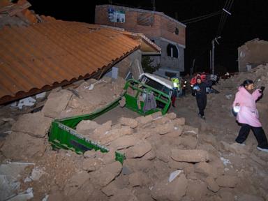 5.5 magnitude earthquake hits Peru's Andes region and kills at least 5 people