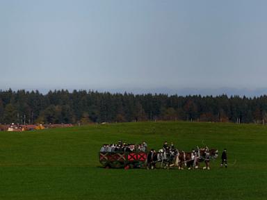 Bavarian tradition honors St. Leonhard, patron saint of farmers, horses and livestock