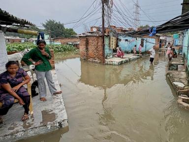 Heavy rain and flooding kill at least 62 in northern India