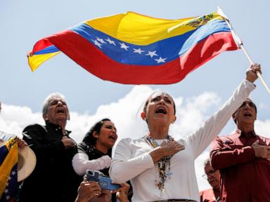 Venezuela's government will investigate opposition leader Machado for supporting US House bill