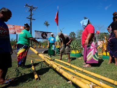 A Samoan village prepares to welcome King Charles but fears an uncertain future for its reef