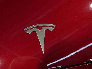 A Tesla car crashes and catches fire in France, killing 4