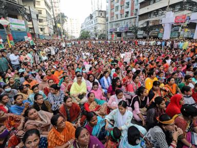 Hindus in Muslim-majority Bangladesh rally to demand protection from attacks