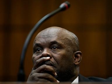A former South Africa deputy police chief facing sexual offense charges is denied bail