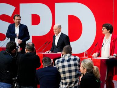 German election winner Merz and center-left rivals start sounding out a possible coalition