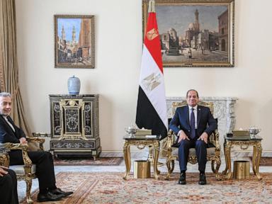 Iranian foreign minister discusses regional tensions with Egyptian officials in Cairo