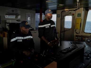 On board with Senegal’s navy as it searches for migrants on a popular but deadly route toward Europe