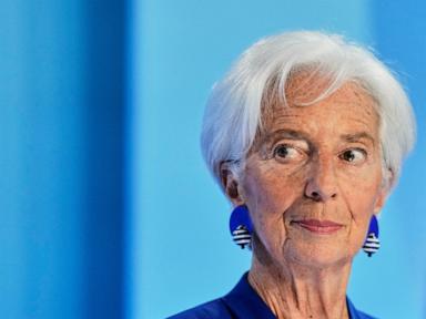 European Central Bank President Christine Lagarde will resign Feb. 7