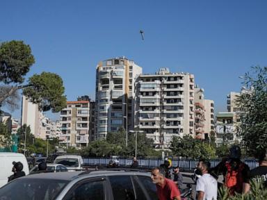 Israeli weapon seen in rare AP photos of Beirut airstrike appears to be a powerful smart bomb