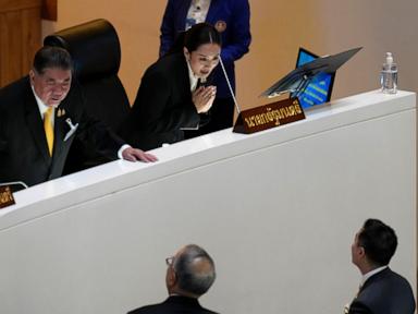 Thailand's slumping economy is new leader Paetongtarn's focus in her first parliamentary speech