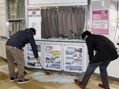 Tsunami alert lifted after magnitude 6.6 earthquake rattles southwestern Japan