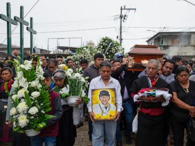 Burial held for Catholic priest and Indigenous peace activist killed in southern Mexico