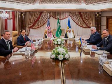 Ukraine-US talks on ending war with Russia start in Saudi Arabia as Kyiv launches huge drone attack