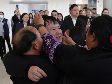 Released Thai hostages return to Bangkok after being held for over a year in Gaza