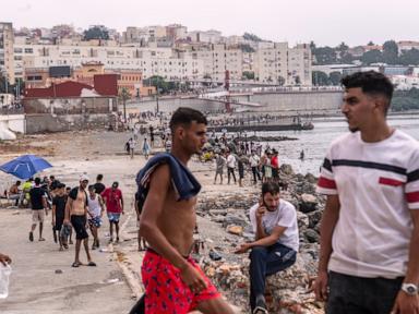 'I just want a chance': Moroccans sought better future in collective crossing to Spain territory