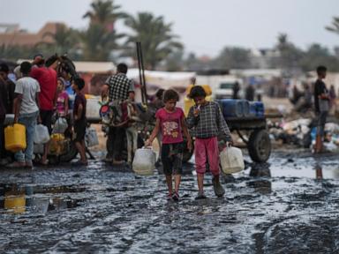 In the searing heat of the Gaza summer, Palestinians are surrounded by sewage and garbage