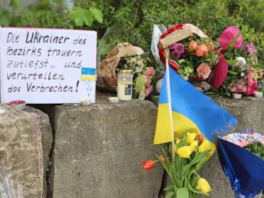 A Russian is charged over the fatal stabbing of 2 Ukrainian soldiers in Germany