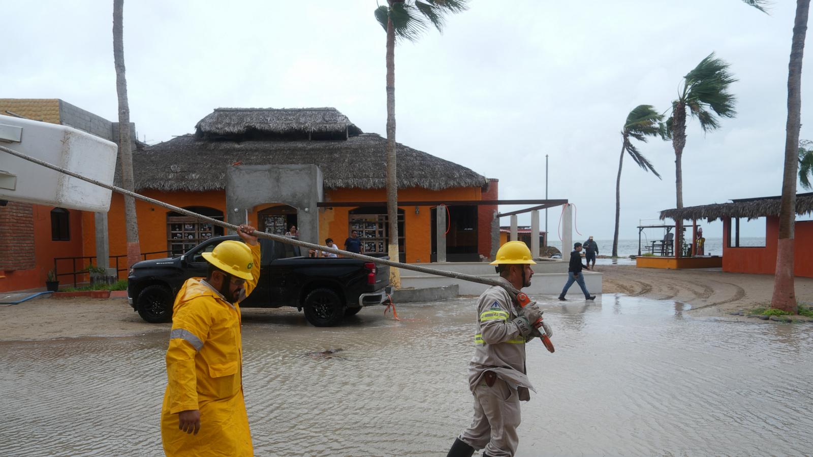 Hurricane Polo makes landfall in Baja California, 'life-threatening' winds forecast