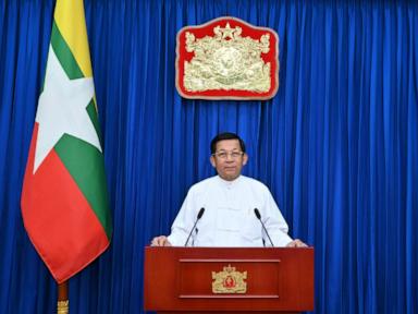 Head of Myanmar's military government urges ethnic rebels to join peace talks