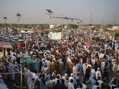 Imran Khan supporters march in Pakistan to demand his release after talks failed