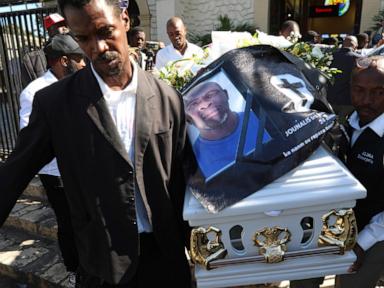 Mourners bury journalist killed in one of Haiti's worst attacks on reporters