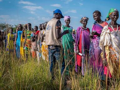 As flooding becomes a yearly disaster in South Sudan, thousands survive on the edge of a canal