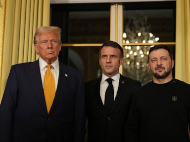 Trump calls for 'immediate ceasefire' in Ukraine after meeting Zelenskyy in Paris