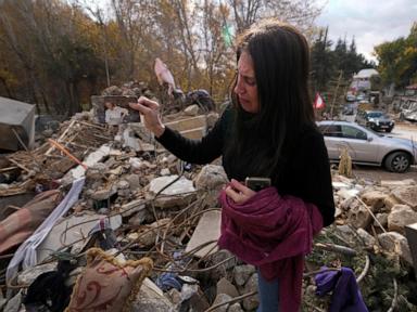 Family returns to Lebanon to find a crater where their 50-year-old home once stood