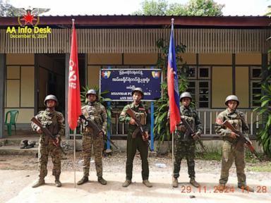 An ethnic armed group in western Myanmar claims to have captured a major regional army headquarters