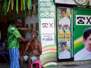 Sri Lanka's presidential election a test for current leader, 2 years after its economy hit bottom