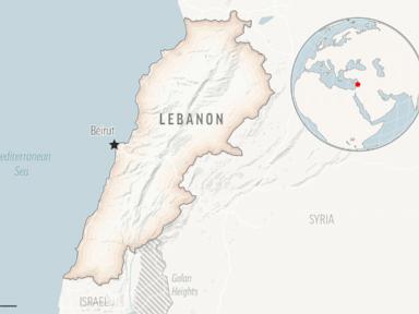 Israel calls on Lebanese to leave homes where Hezbollah stores arms as warplanes launch new strikes