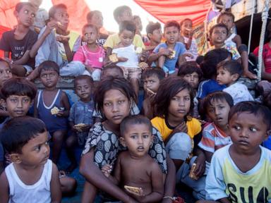 About 140 Rohingya Muslims on wooden boat off Indonesia's coast as residents refuse to let them land