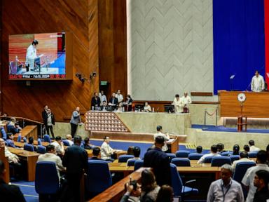 Philippine lawmakers back move to impeach Vice President Sara Duterte