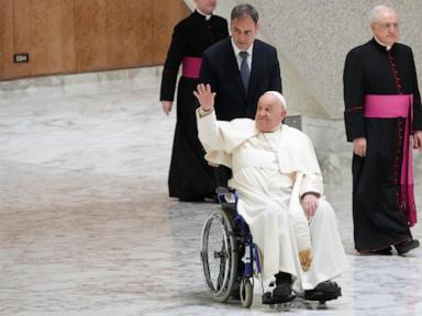 Pope Francis baptizes 21 babies in annual ceremony at the Sistine Chapel