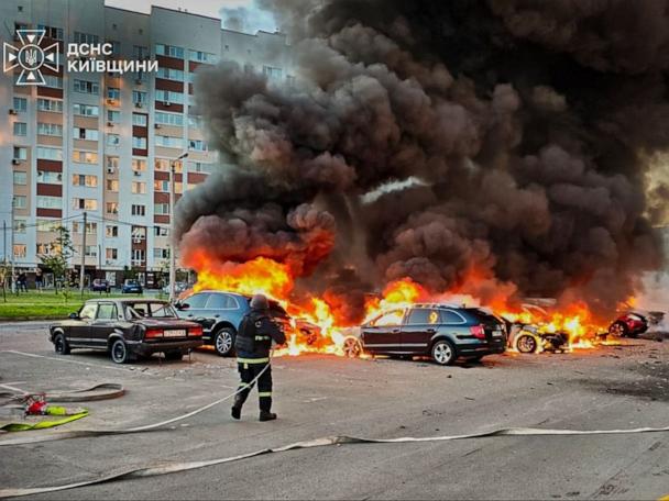 Russian Drone Attacks Intensify in Ukraine's Kyiv Region, Impacting Civilians and Economy