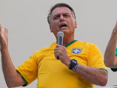 Brazil police recommend charges against former President Bolsonaro