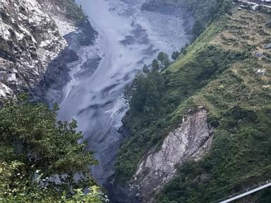 Villages evacuated as flash flood from Budhi Gandaki River hits northern Nepal