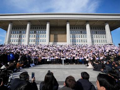 Shock martial law edict in South Korea follows chaotic recent history: A look at the crucial context