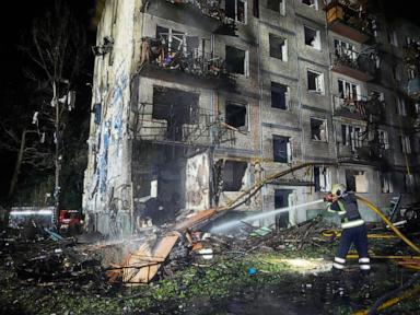 Russia strikes Kyiv with ballistic missiles and drones, killing at least three